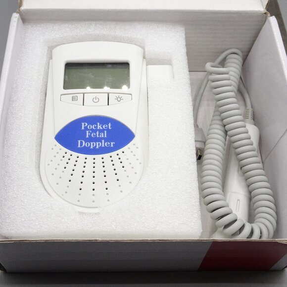 Contec Pocket Fetal Doppler Baby Sonoline B Tested Work Great! - Picture 3 of 15
